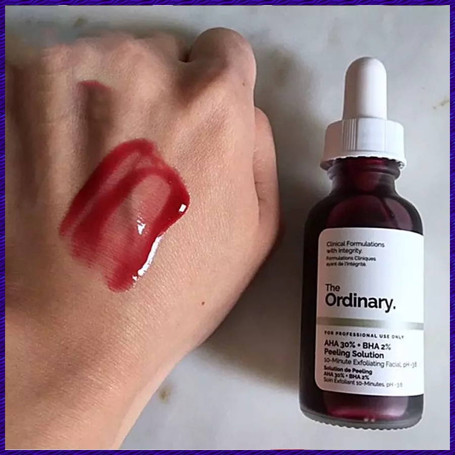 Tinh Chất Peel da The Ordinary Tẩy Da Chết Hóa Học AHA 30%+BHA 2% Peeling Solution - 30ml