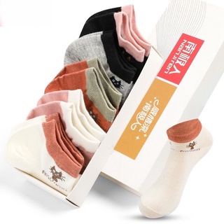 tất mèo cổ ngắn sét 5 đôi