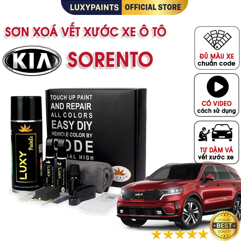 Sơn xóa vết xước xe ô tô Kia Sorento LUXYPAINTS, màu chuẩn theo Code dễ sử dụng độ bền cao - LP01KISO