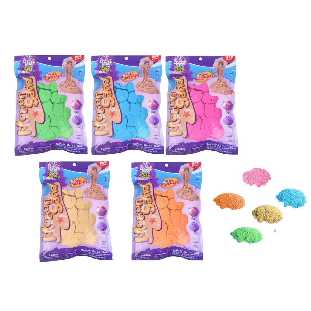 Cát động lực Motion Sand hàng chính hãng siêu nhiều màu phiên bản 500 Grams (MS-500G)