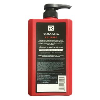 DẦU GỘI ROMANO ATTITUDE 650g