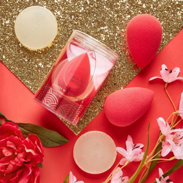 Xà phòng giặt mút &amp; cọ Beauty blender blendercleanser solid