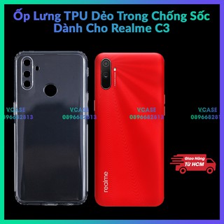 Ốp Lưng TPU Chống Sốc Realme C3