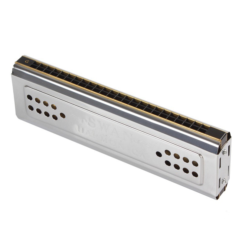 Kèn Harmonica Tremolo 24 Lỗ Chuyên Nghiệp Kèm Hộp Đựng