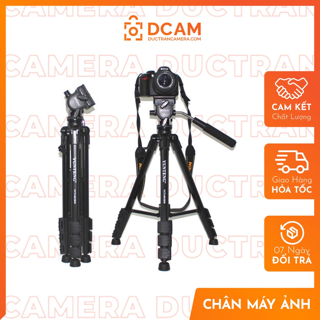 Tripod Yungteng 691 - Đầu thủy lực cực mượt