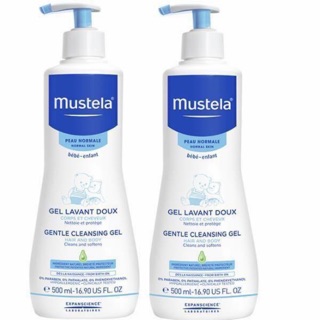 Tắm Gội Cho Bé Mustela Gentle Cleansing Gel 50ml