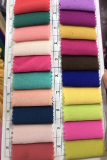 Vải Chiffon dày