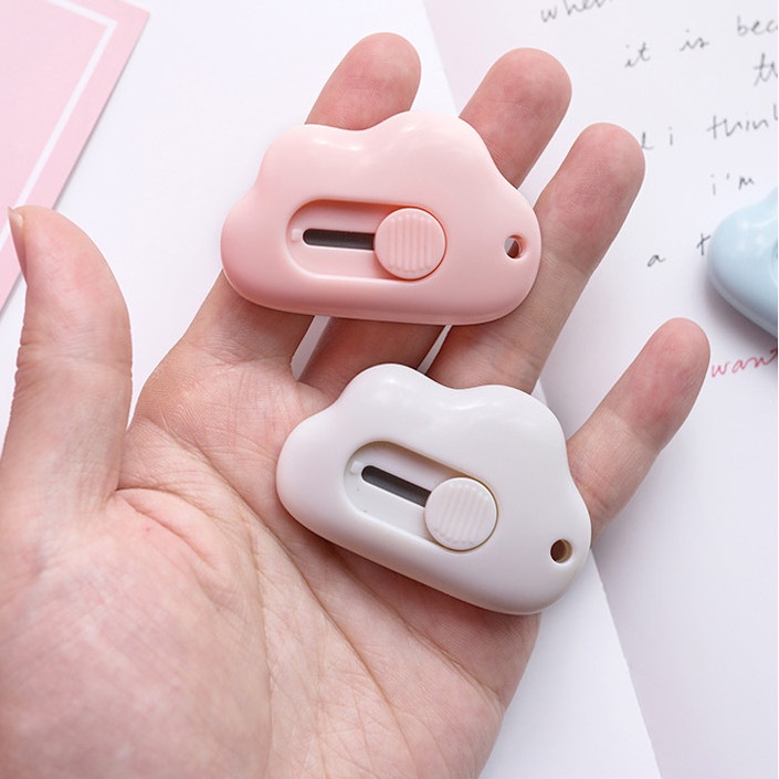 Dao Rọc Giấy Đám Mây Mini Dễ Thương