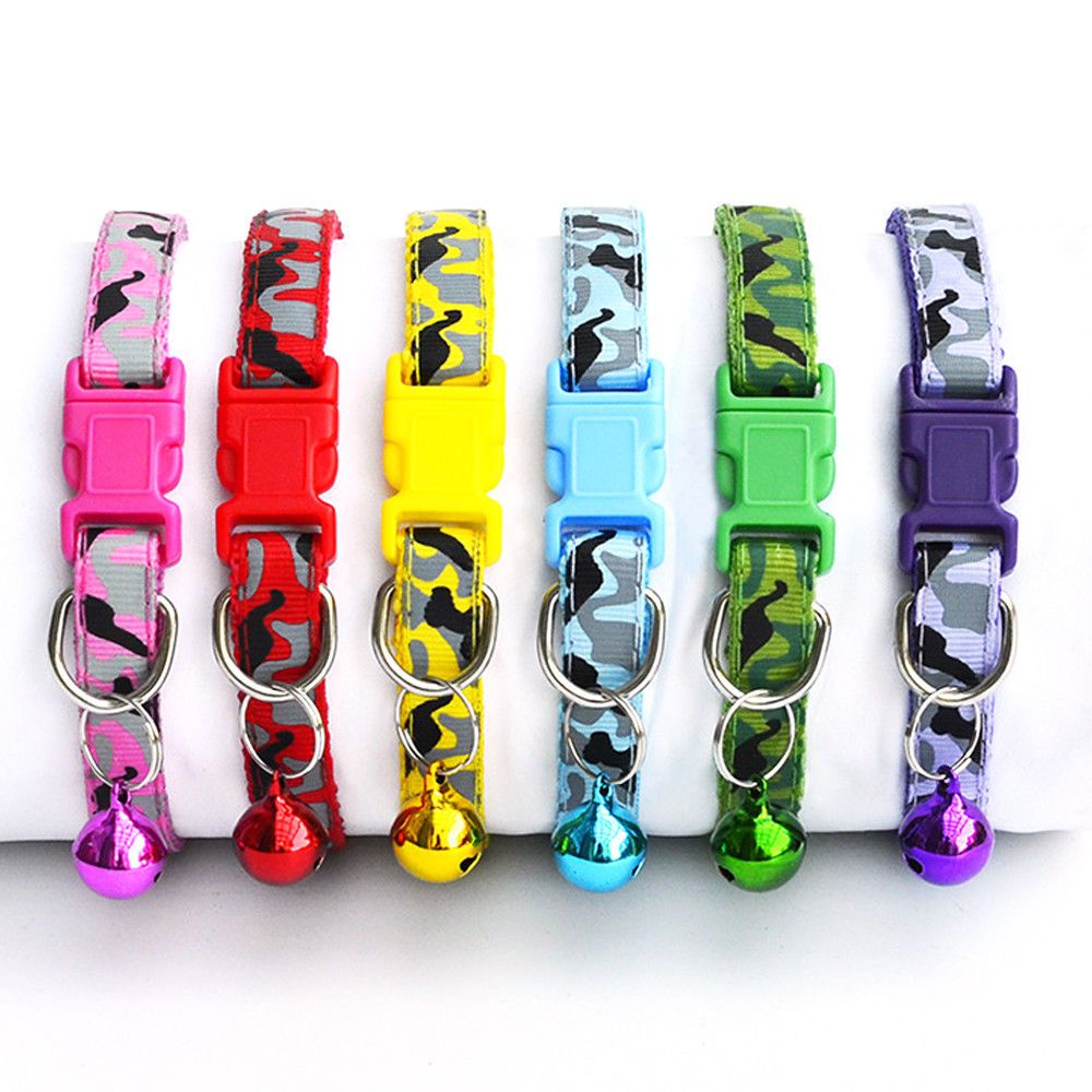 YIYU 1 Vòng Cổ Gắn Chuông Dễ Thương Cho Thú Cưng