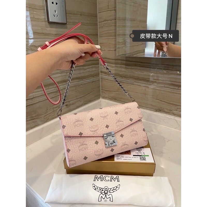 TÚI ĐEO CHÉO.TÚI DA MCM CAO CẤP SUPER VIP