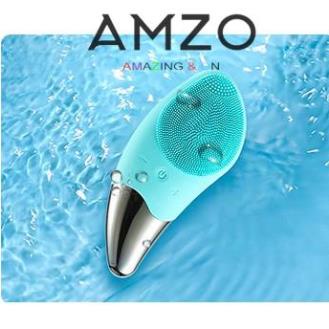 Máy rửa mặt 3 trong 1 SONIC FACIAL - máy rửa mặt sóng siêu âm mẫu mới 2022 - AMZO