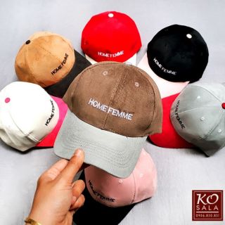 Nón Kết Nhung Gân Homme Femme