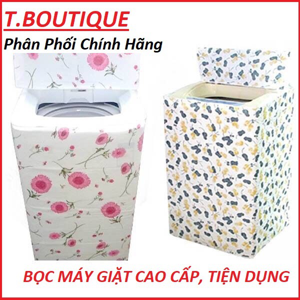 Vỏ Bọc máy giặt cửa trên loại to máy 8kg và 9kg loại dày độ bền cao áo trùm máy giặt
