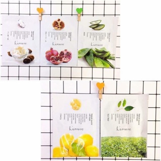 🍒 Mặt Nạ giấy L’arvore Nature Source Cell Mask