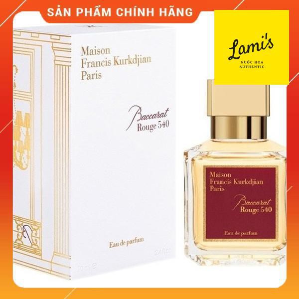 Nước hoa Unisex Baccarat Rouge 540 [70 ml]