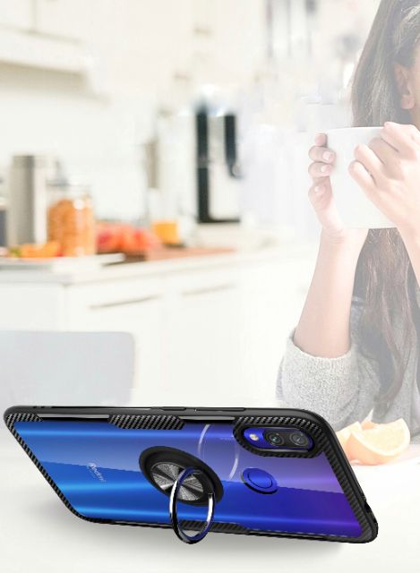 Ốp lưng Redmi Note 7 / 7 Pro FREESHIP Từ 50k chống sốc giá đỡ mặt lưng trong viền màu cao cấp