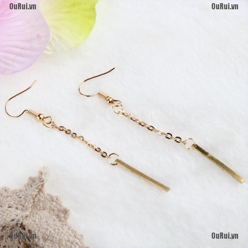 Khuyên Tai Dáng Dài Hợp Kim Thời Trang Cho Nữ
