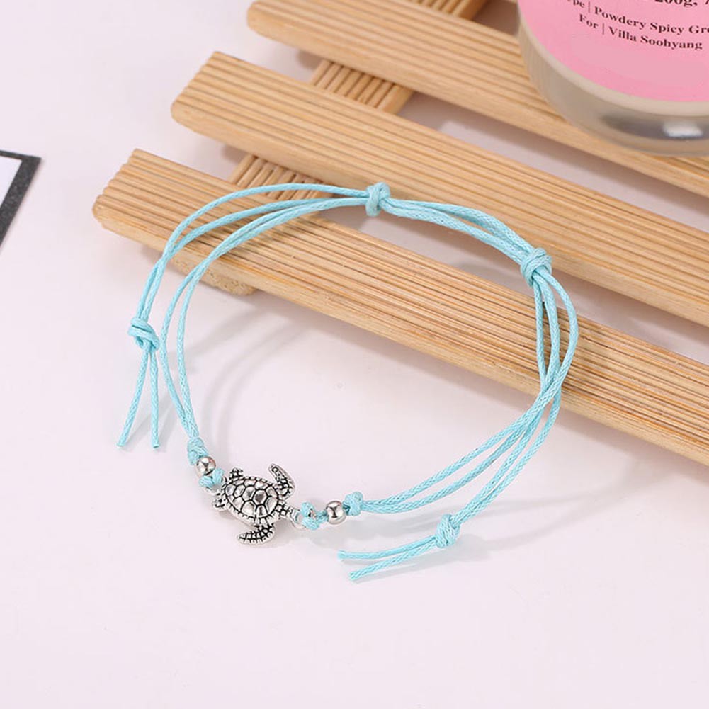 Lắc Chân Handmade Hình Rùa Xinh Xắn Cho Nữ