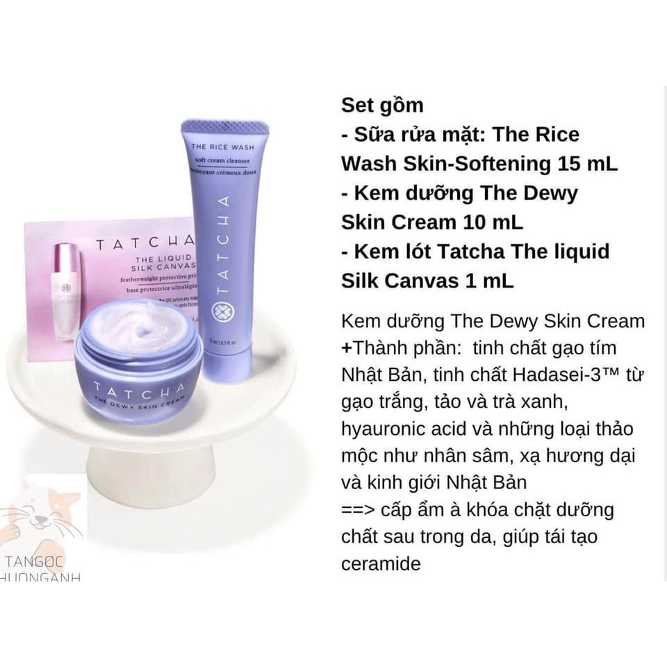 Set dưỡng da TATCHA