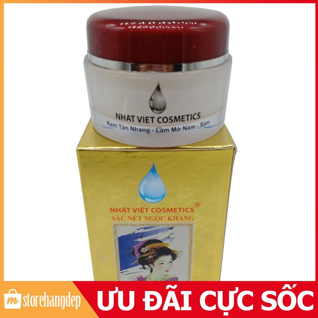 ⏩Kem ngừa tàn nhang - Làm mờ nám sạm Sắc Nét Ngọc Khang 20g (vàng) [Hàng đẹp]