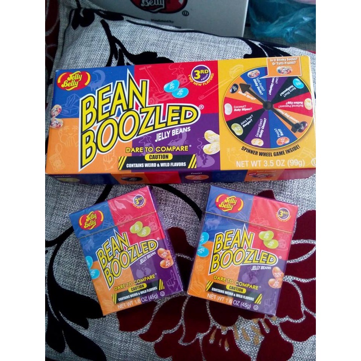 Kẹo Thối Hộp 100g Bàn Xoay Bean Boozled Harri Potter kẹo thúi đình đám mùa 5