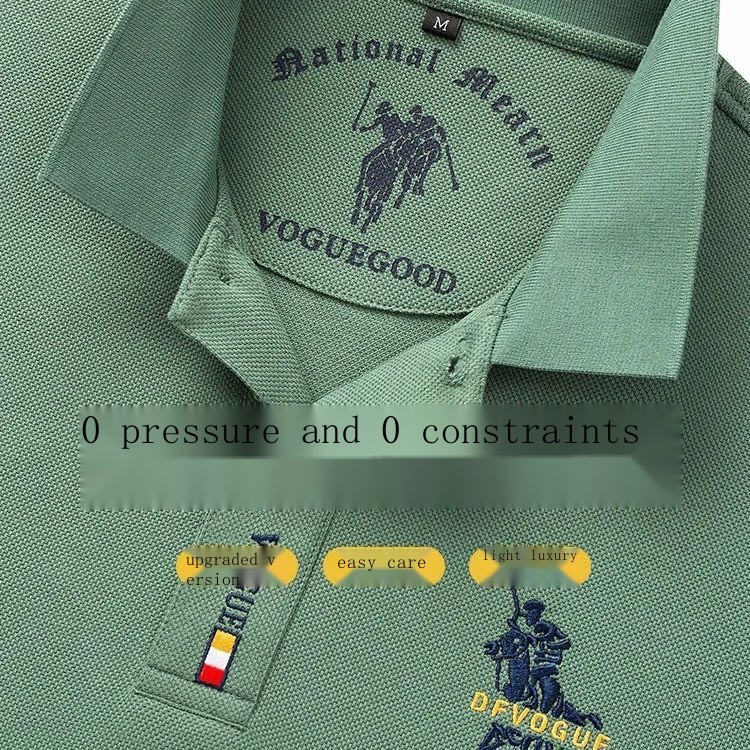 Áo polo Tay Ngắn Màu Sắc Đơn Giản Dành Cho Nam Giới