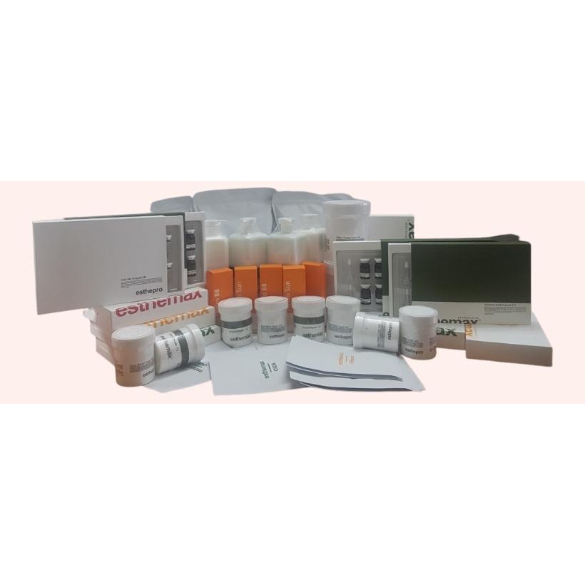 Bộ Chăm Sóc Da Cơ Bản Cho Spa, Dòng Mỹ Phẩm Esthemax Chăm Sóc Da Chuẩn Ngành Spa, Chính Hãng Hàn Quốc, Tách Lẻ, Đủ Bộ