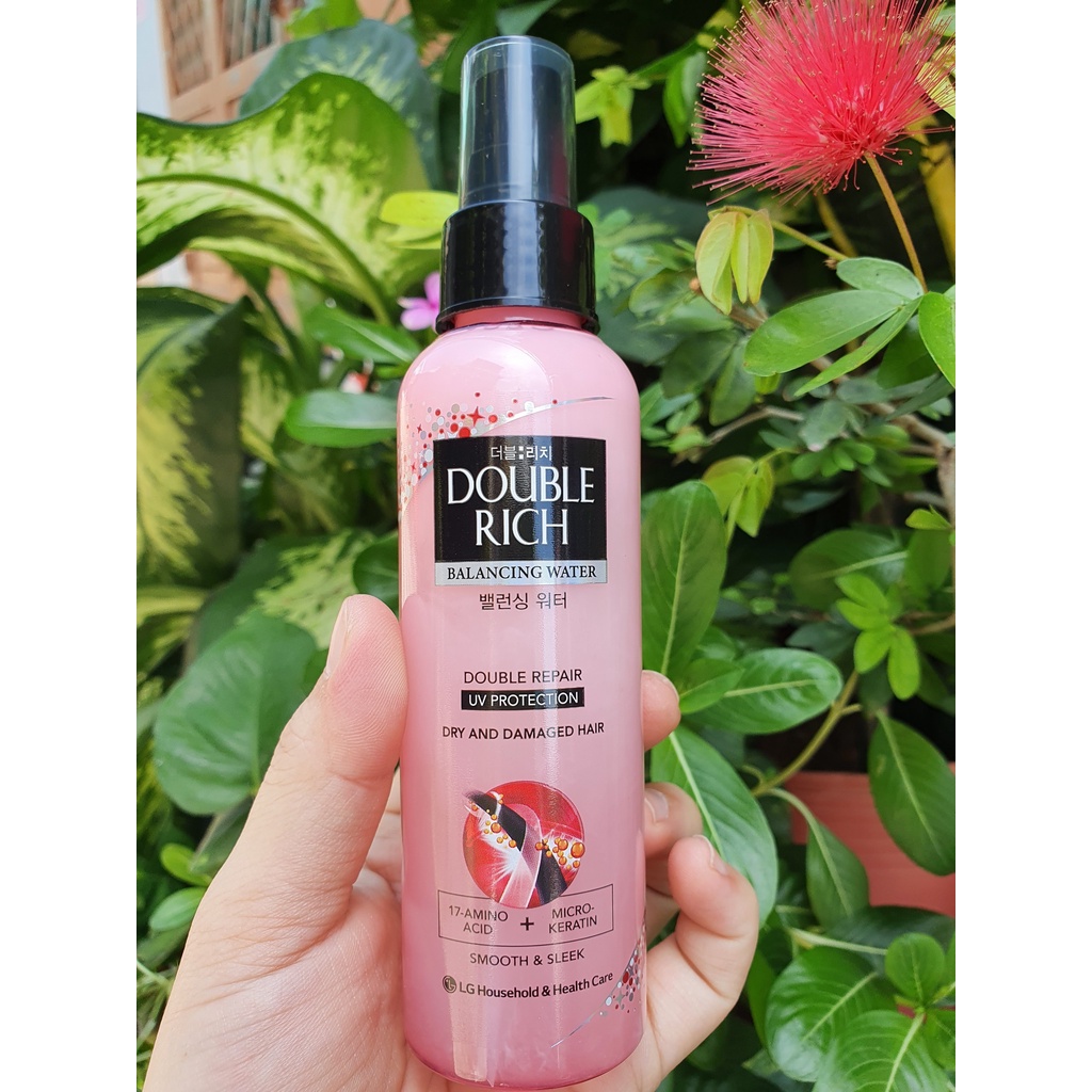 CÓ 2 LOẠI - 120ML - XỊT Dưỡng tóc Double Rich dành cho tóc hư tổn, khô xơ, uốn nhuộm