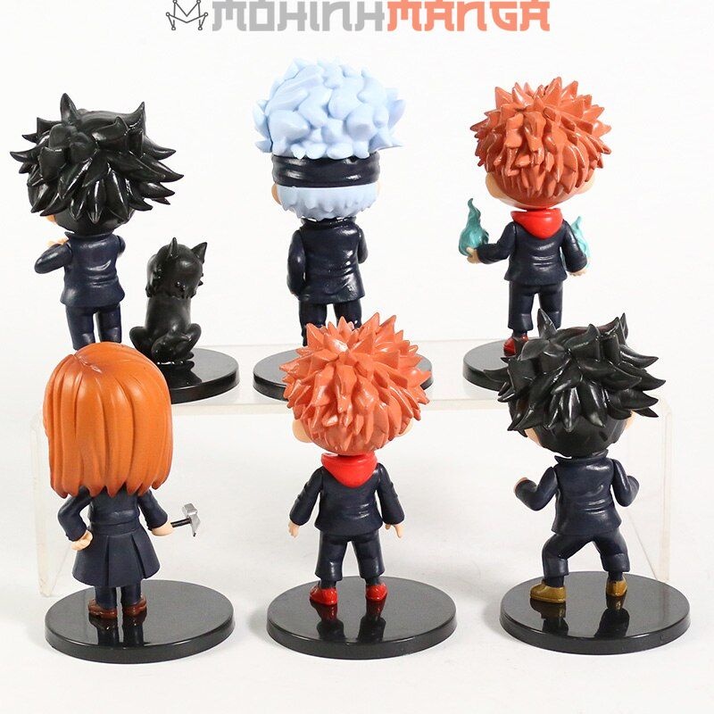 Mô hình Jujutsu Kaisen chibi Chú thuật hồi chiến Kento Nanami Gojo Satoru Itadori Yuji Megumi Nobara Maki Toge Inumaki