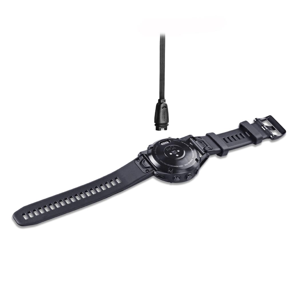 C2G 3ft USB Charger Cable For Garmin Fenix 5, Vivoactive 5S, 6, 3, 4S – 1m, Black