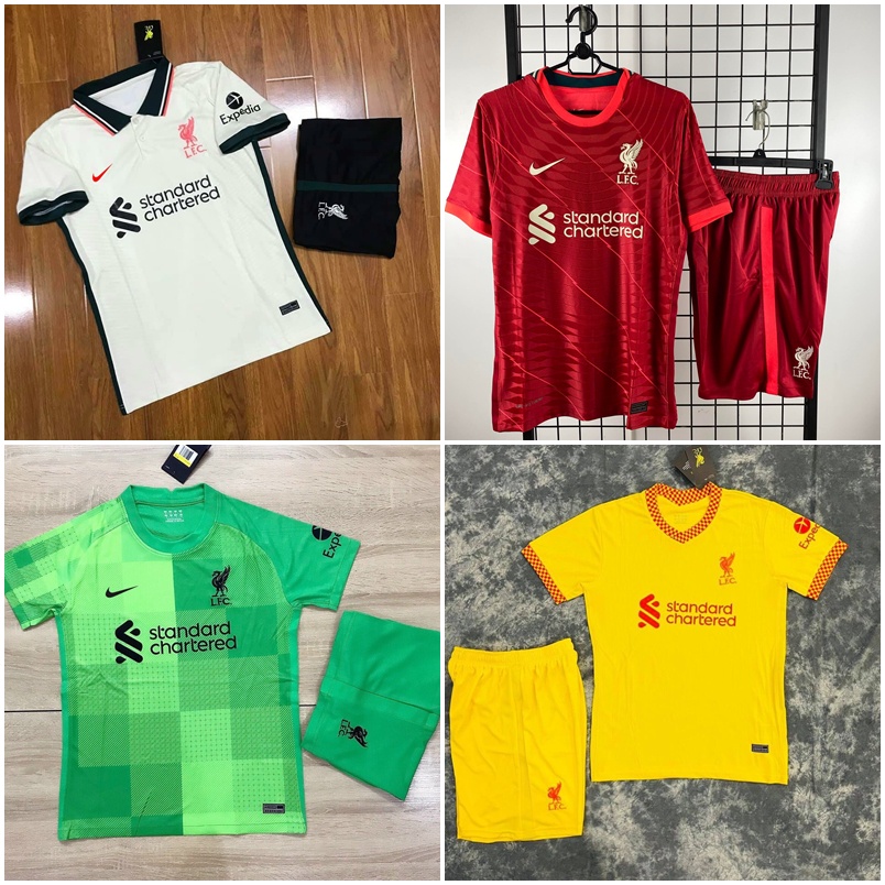 Áo bóng đá CLB Liverpool - chất Polyeste Thái Cao Cấp - Bộ Quần Bóng Đá Mùa Giải Mới Nhiều Mẫu Full logo