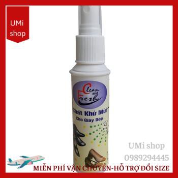 Xịt khử mùi giày dép Clean & Fresh FREESHIP-UMi Shop