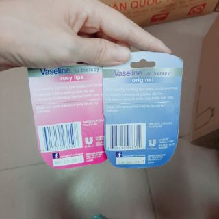 Vaseline lip therapy hũ 7g