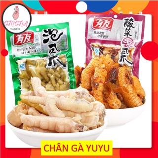 Chân gà muối ớt xanh - chân gà cay Yuyu