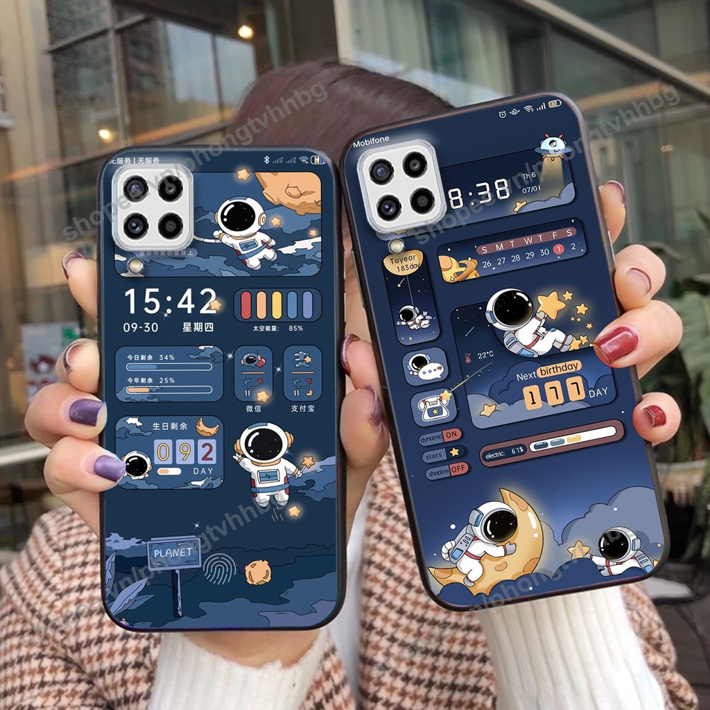 Ốp lưng Samsung M32 / M62 phi hành gia hoạt hình 3D cute giá rẻ