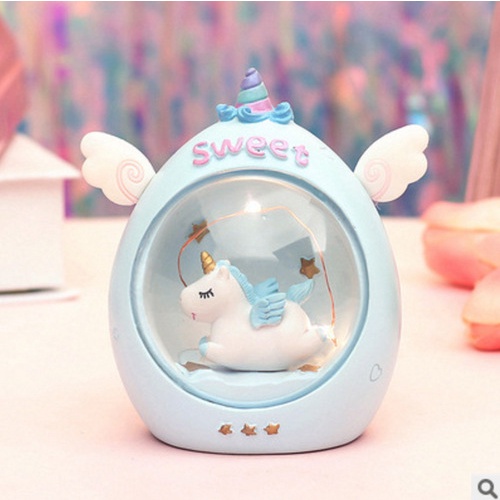 [Rẻ vô địch] Đèn ngủ kỳ lân đáng yêu - trang trí căn phòng vintage decor siêu dễ thương