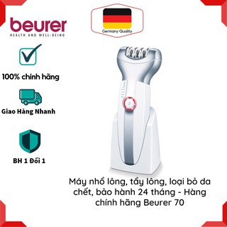 Máy nhổ lông, tẩy lông, loại bỏ da chết beurer hl70 - hàng chính hãng