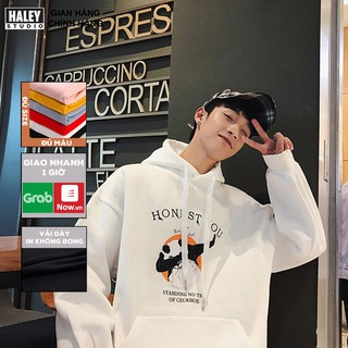 Áo Hoodie Nam Nữ unisex phong cách Hàn Quốc cá tính, Chất nỉ cá sấu mã HD066 - Tặng vòng tay xinh