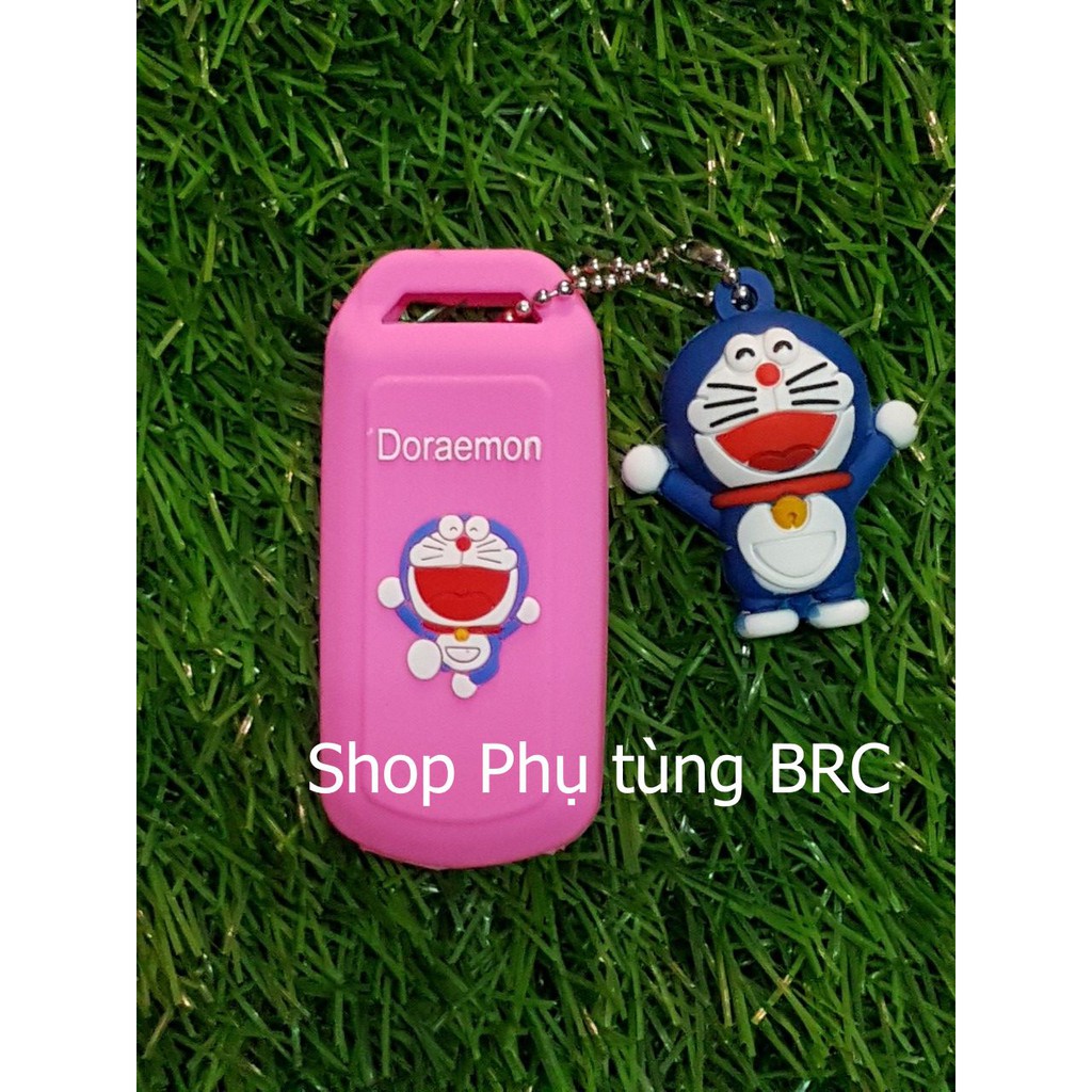 Bao da chìa khóa  SMARTKEY 3 nấc công tắc DORAEMON