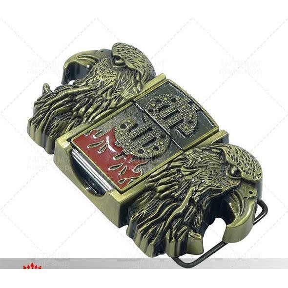 Phụ kiện ảo thuật độc đáo : dây nịt Zippo