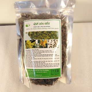 Quả Liên kiều - Túi 500gr - Giúp giải độc, tán kết kháng viêm, giảm huyết áp, tuần hoàn máu...