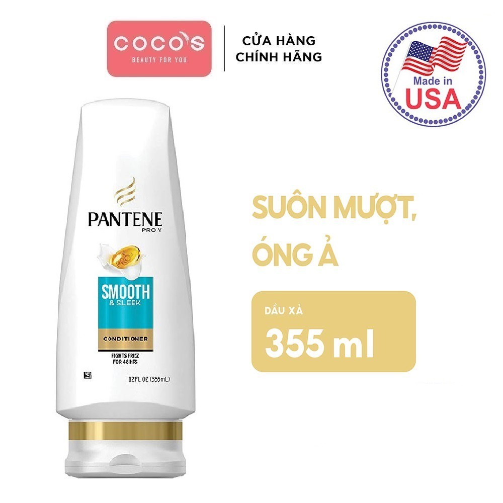 Dầu xã Pantene Smooth &amp; Sleek 375ml