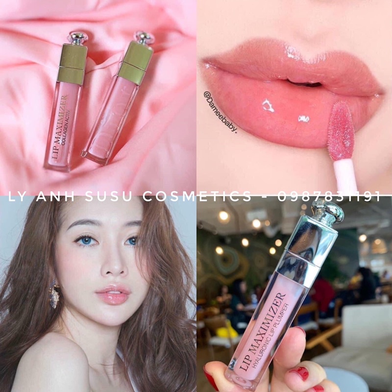 Son Dưỡng Môi Dior Addict Lip Maximizer Hyaluronic Lip Plumper fullsize unbox