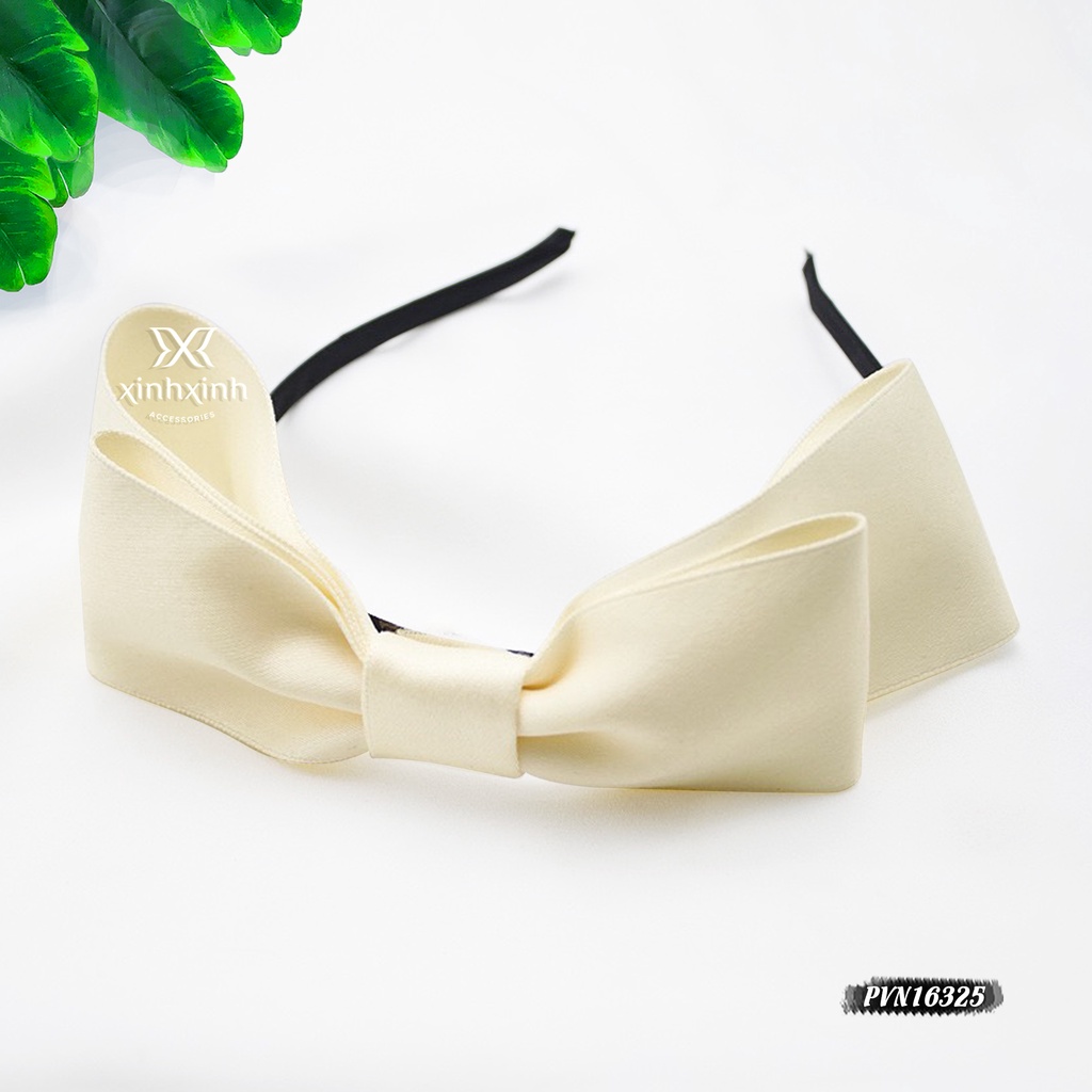 Xước tóc nơ rủ nhỏ, bờm tóc nhún - Xinh Xinh Accessories