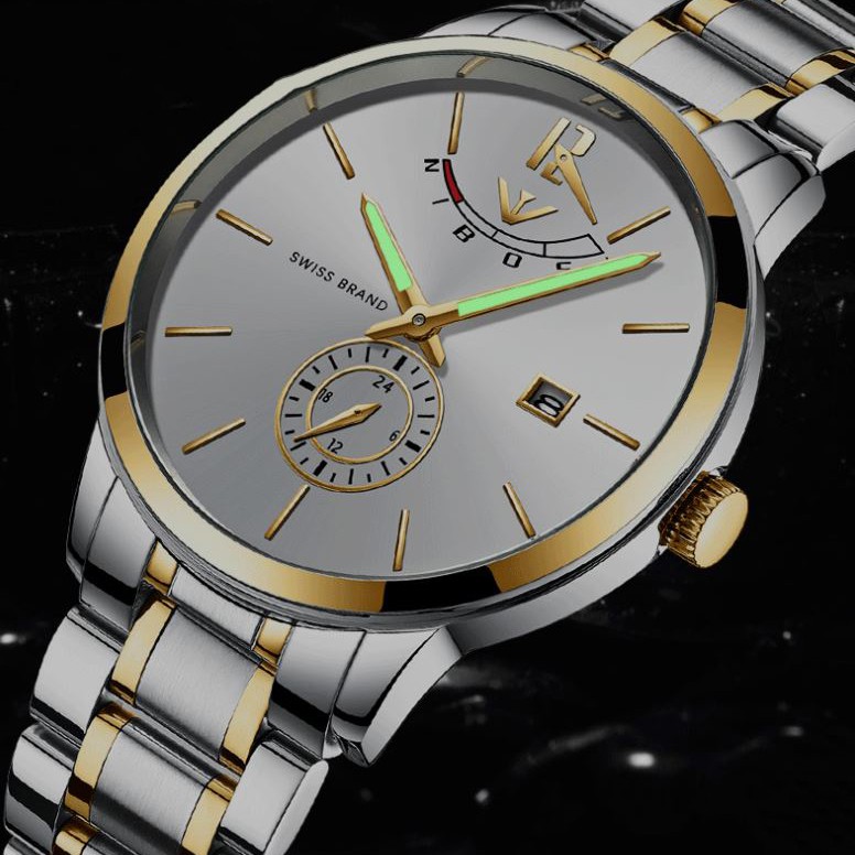 [Tặng vòng tay] Đồng hồ nam NIBOSI NI2318.01 đồng hồ chính hãng thời trang cao cấp | BigBuy360 - bigbuy360.vn