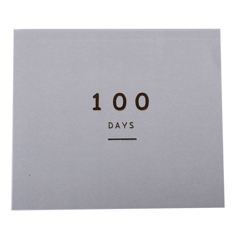 100 Day Countdown Calendar Daily Plan Learning Periodic Schedule Planner Agenda Stationery School Supplies