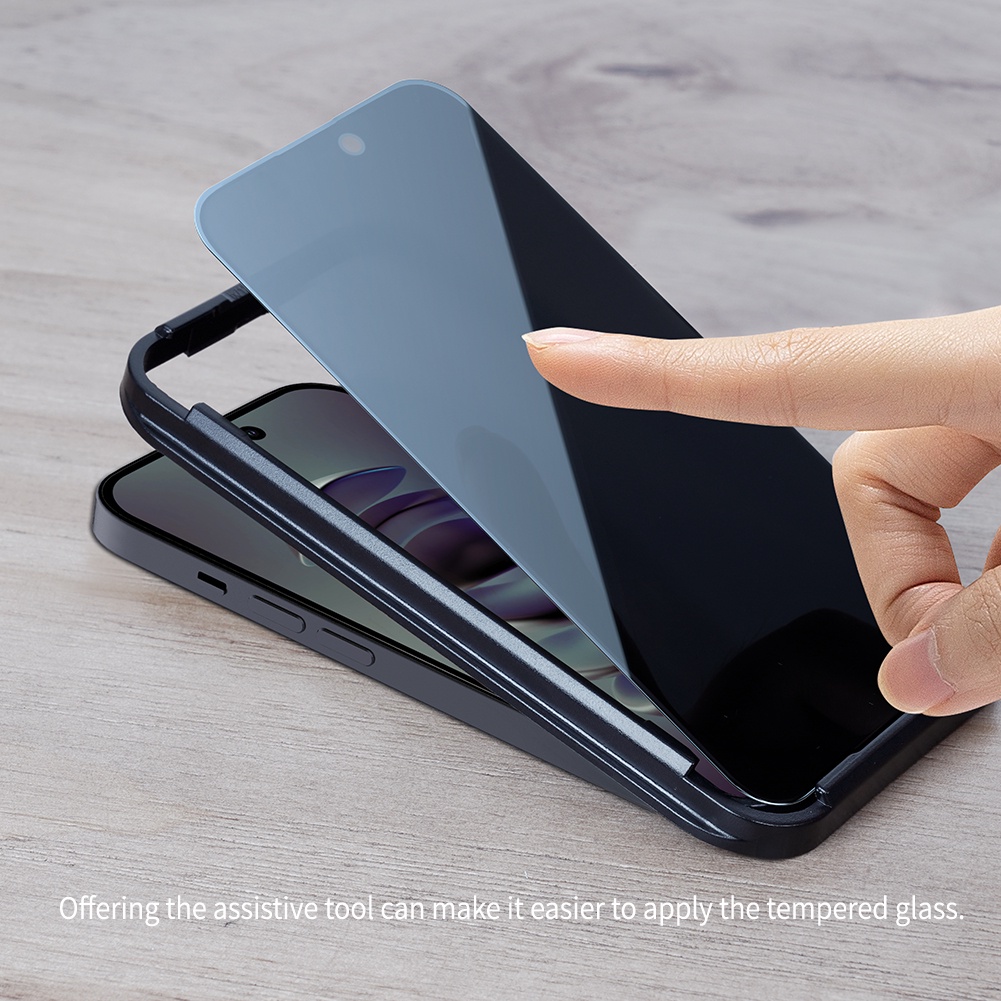 Kính cường lực Nillkin 9H bảo vệ toàn phần chống nhìn trộm thích hợp cho iPhone 14 Pro Max