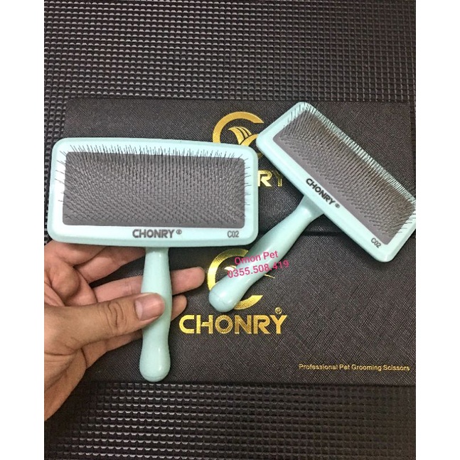 Lược Chonry gỡ rối, đánh bông lông chuẩn spa - Omon Pet