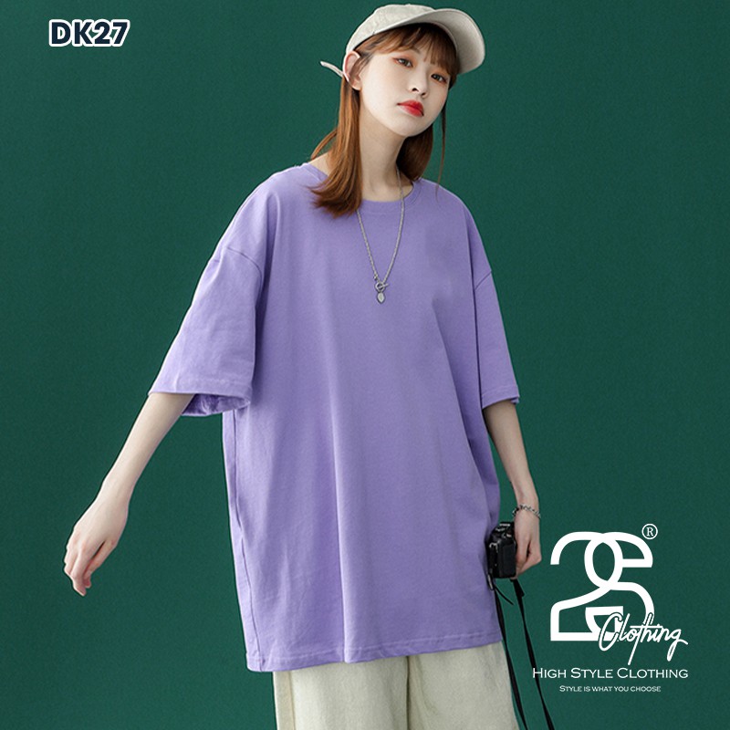 Áo Thun Unisex 2S Clothing - DK27 Form Rộng Tay Lỡ, Áo Phông Nam Nữ Freesize
