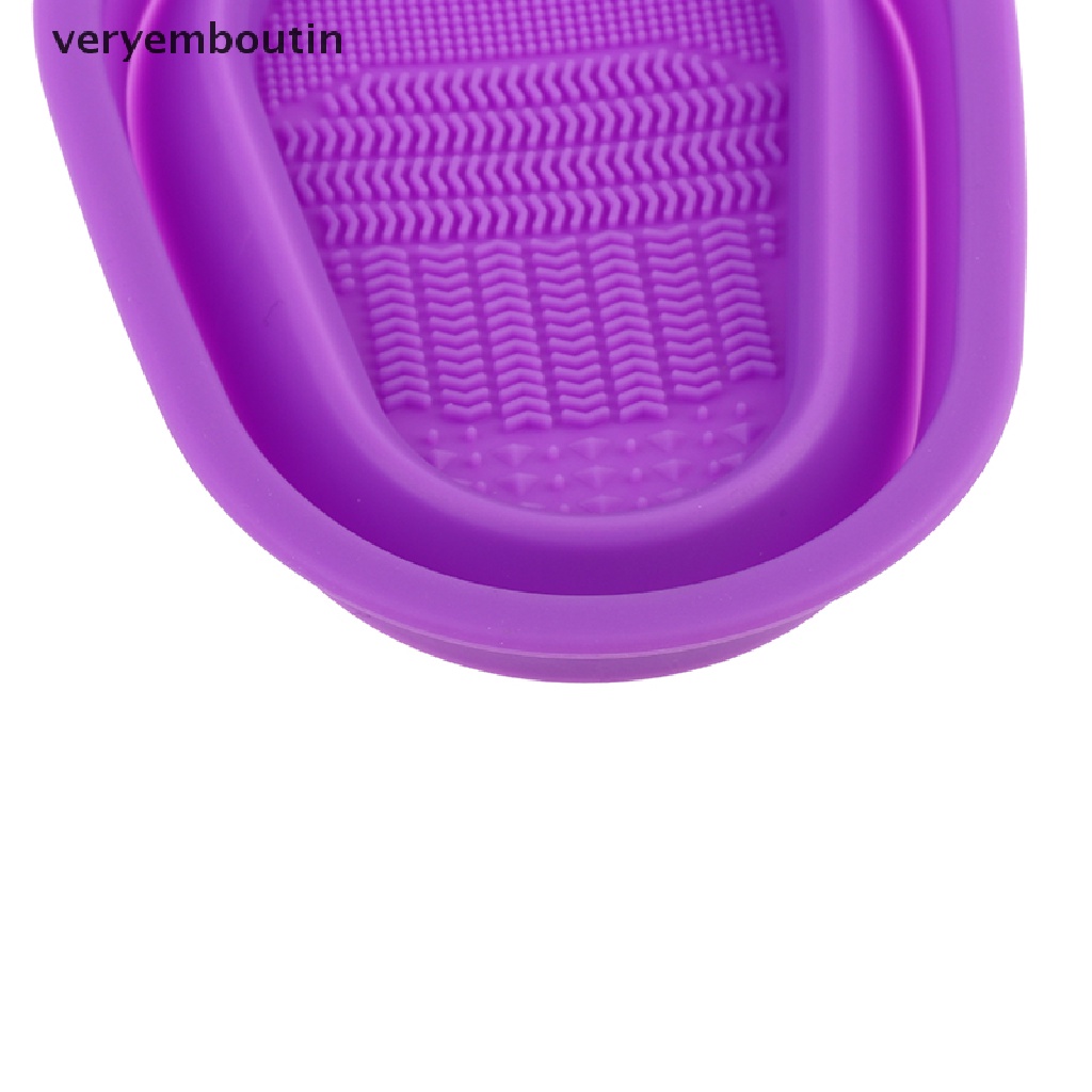 [Hàng mới về] Tấm bản chải vệ sinh mỹ phẩm có thể gập lại